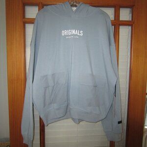 Brooklyn Cloth Originals Pocket Hoodie Sweatshirt Men's Large NEW Baggy